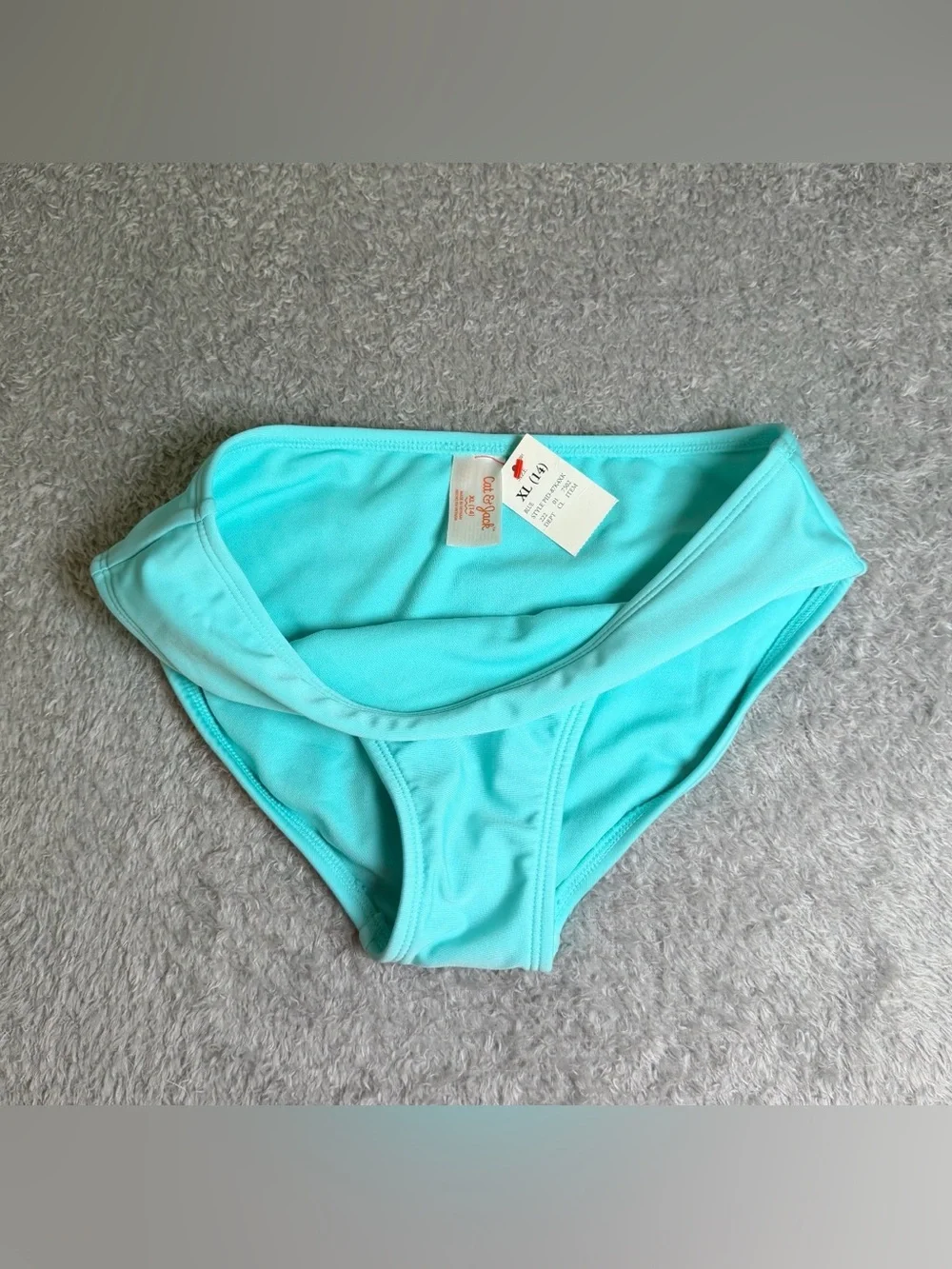Cat & Jack Aqua Girls' Bikini Bottom
